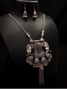 Oxidized Jewelry Set